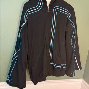 Geekninja Technomancer Digital Wizard Hoodie - Size M, Light-Up + Speaker